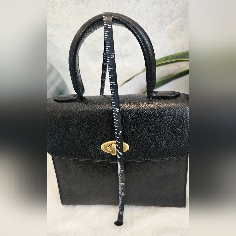 Vintage Coach 4413 Madison Gracie Satchel Bag Black L… - Gem